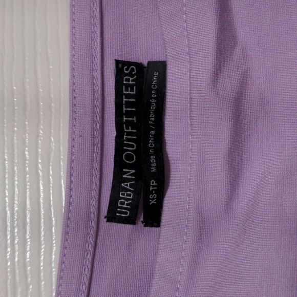 Purple Urban Outfitters XS UO Tank Crop Top - Picture 4 of 9